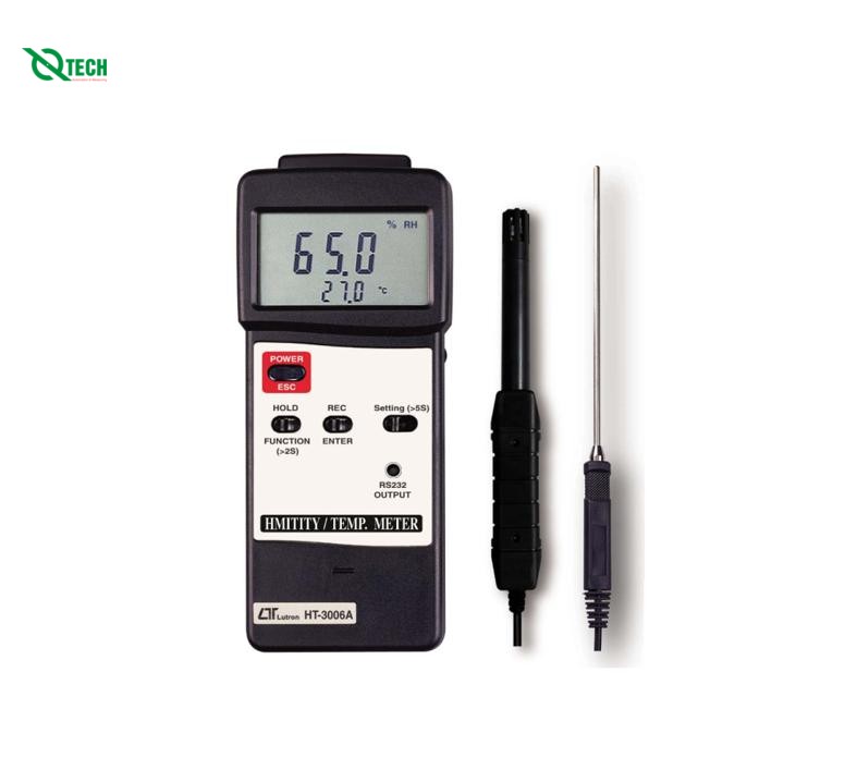 Máy đo nhiệt độ độ ẩm Lutron HT-3006A