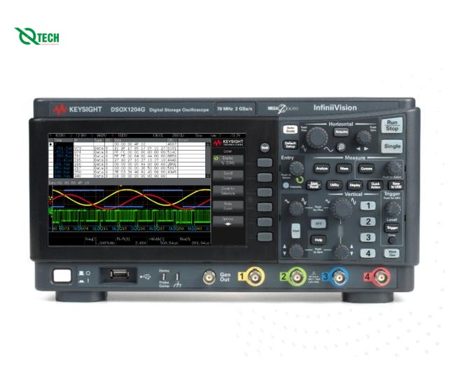 Máy hiện sóng số KEYSIGHT DSOX1204G (70Mhz, 4 CH, 2 GSa/s, WaveGen 20MHz)