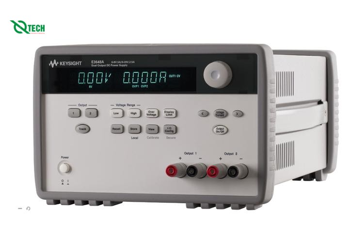 Nguồn DC 2 đầu ra KEYSIGHT E3648A (0-8V/5A & 0-20V/2.5A, 100W)