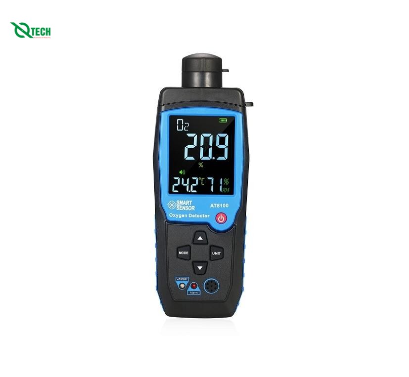 Máy Đo Nồng Độ Khí Oxy Trong Không Khí Smart sensor AT8100 (0~25%VOL; 0.1%)