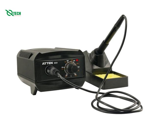 Trạm hàn chỉnh nhiệt ATTEN AT-969 (60W, 200℃~480℃/ 392℉~896℉)