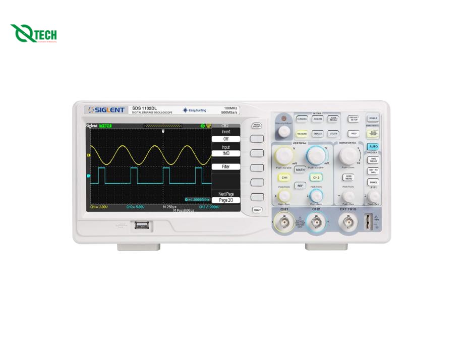 Máy hiện sóng số SIGLENT SDS1052DL+ (50Mhz, 2Ch, 500MSa/s)