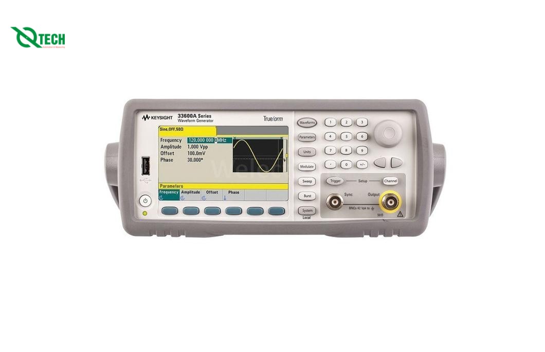 Máy phát hàm/tạo dạng sóng Trueform KEYSIGHT 33621A (120 MHz; 1 kênh)