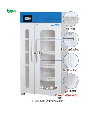 Tủ bảo quản thuốc thử DaiHan RSC470 (470L, 1 room, 230)