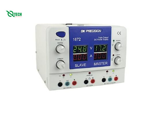 Nguồn một chiều DC BK PRECISION 1672 (2x(0-30V/3A), 5V/3A)