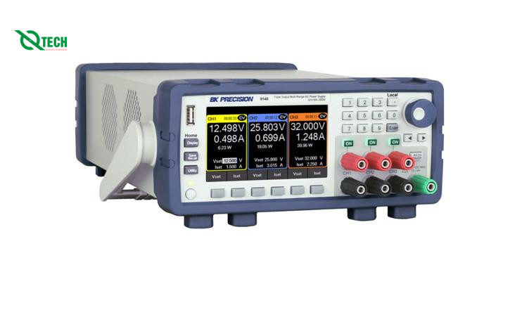 Nguồn DC 3 đầu ra, nhiều dải đo BK PRECISION 9141 (60 V / 4 A, 300 W)