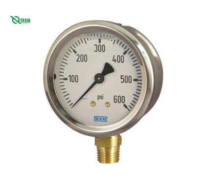 Đồng hồ đo áp suất WIKA 213.53 (0~25 Kg/cm2,dial 63,lower mount)