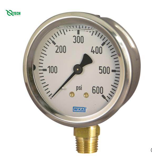 Đồng hồ đo áp suất WIKA 213.53 (160 kg/cm²(psi),dial 63)