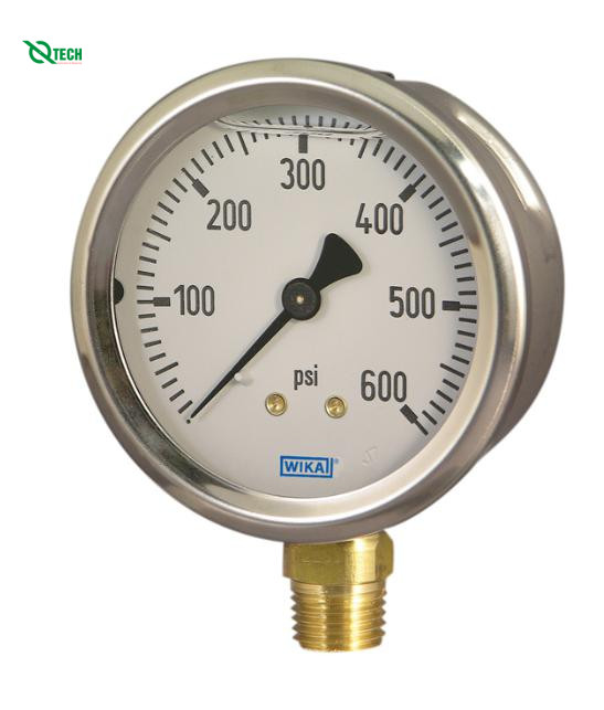 Đồng hồ đo áp suất WIKA 213.53 (400kg/cm²(psi),dial 63)