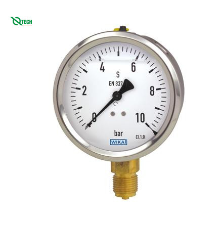 Đồng hồ đo áp suất WIKA 213.53 (-1 to 0 kg/cm²(mmHg),dial 63)