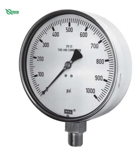 Đồng hồ đo áp suất WIKA 232.50 (-1 to 10kg/cm²(mmHg))