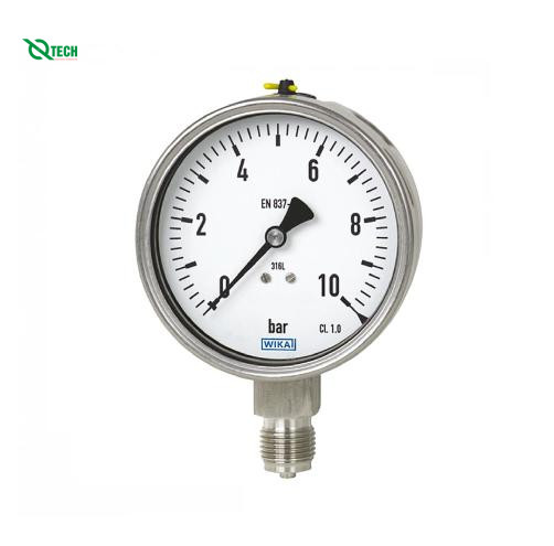 Đồng hồ đo áp suất WIKA 232.50 (25 Bar(Psi),dial 63,lower mount)