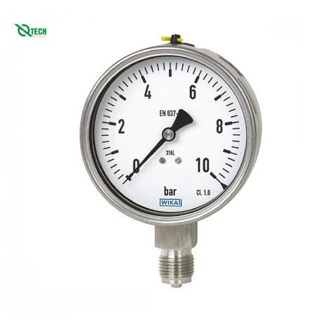Đồng hồ đo áp suất WIKA 232.50 (4 Bar(Psi),dial 63,lower mount)