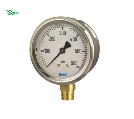 Đồng hồ đo áp suất WIKA 213.53 (-1 to 7kg/cm²(psi))