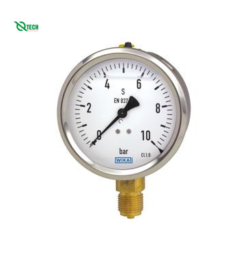 Đồng hồ đo áp suất WIKA 213.53 (250 Bar(Psi),dial 100,lower mount)