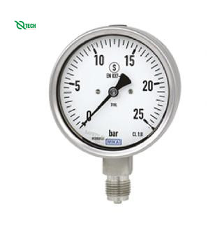 Đồng hồ đo áp suất WIKA 232.50 (10 Bar,dial 63,back mount)
