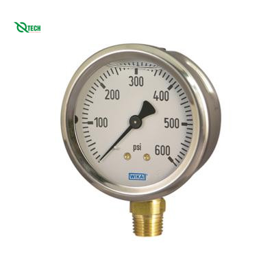 Đồng hồ đo áp suất WIKA 213.53 (60kg/cm²(psi), dial 100, back mount)