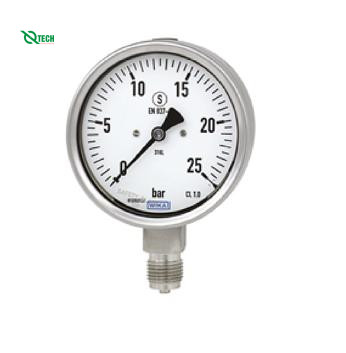 Đồng hồ đo áp suất WIKA 232.50 (1.6 MPa,dial 100,lower mount)