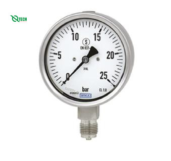 Đồng hồ đo áp suất WIKA 232.50 (0.6 MPa,dial 100,lower mount)