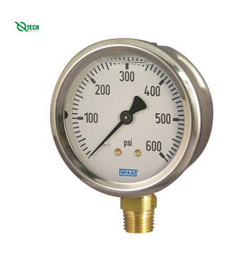 Đồng hồ đo áp suất WIKA 213.53 (250 Bar,dial 100,back mount)