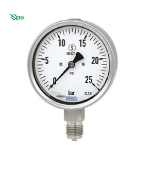 Đồng hồ đo áp suất WIKA 232.50 (0~400 Kg/cm2,dial 100,lower mount)