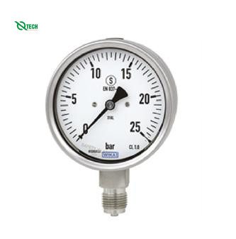 Đồng hồ đo áp suất WIKA 232.50 (400 Bar(Psi),dial 100,back mount)