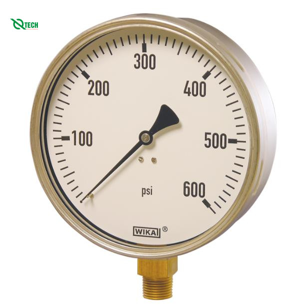 Đồng hồ đo áp suất WIKA 212.20 (400kg/cm²(psi),dial 160)