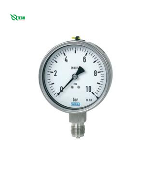 Đồng hồ đo áp suất WIKA 232.50(700 Bar(Psi),dial 63,chân đứng G1/4B)