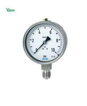 Đồng hồ đo áp suất WIKA 232.50(400 Bar(Psi),dial 63,chân đứng G1/4B)