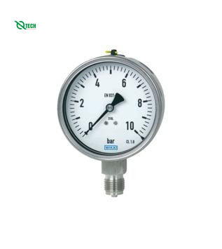 Đồng hồ đo áp suất WIKA 232.50(40 Bar(Psi),dial 160,chân đứng 1/2'')