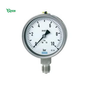 Đồng hồ đo áp suất WIKA 232.50(700 Bar(Psi),dial 100,chân sau 1/2'')