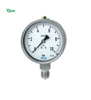 Đồng hồ đo áp suất WIKA 232.50(315 Bar(Psi),dial 63,chân đứng 1/4'')