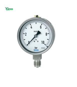 Đồng hồ đo áp suất WIKA 232.50(25kg/cm2,dial 63,chân đứng 1/4'')