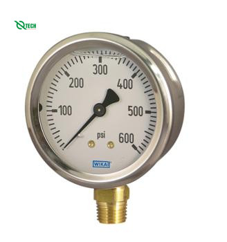 Đồng hồ đo áp suất WIKA 213.53 (60kg/cm²(psi),dial 63)