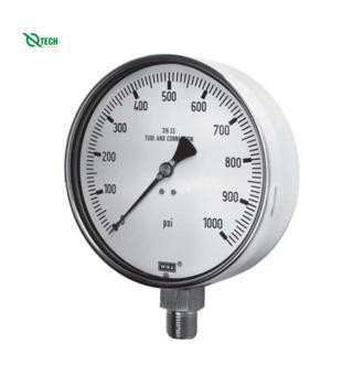 Đồng hồ đo áp suất WIKA 232.50 (60kg/cm²(psi),dial 100,lower mount)