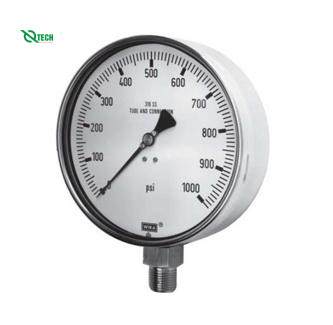 Đồng hồ đo áp suất WIKA 232.50 (6kg/cm²(psi),dial 100,back mount)