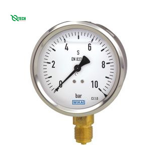 Đồng hồ đo áp suất WIKA 213.53 (60 Bar (Psi),Dial 63)