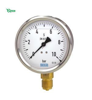 Đồng hồ đo áp suất WIKA 213.53 (250 Bar(Psi),dial 63)