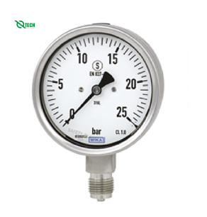 Đồng hồ đo áp suất WIKA 232.50(600 Bar(Psi),dial 63,chân đứng 1/4'')