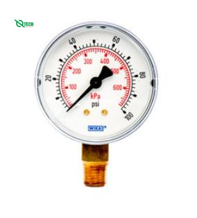 Đồng hồ đo áp suất WIKA 111.10 (25kg/cm²(psi))