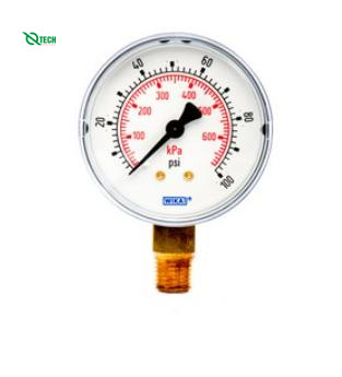Đồng hồ đo áp suất WIKA 111.10 (60kg/cm²(psi))