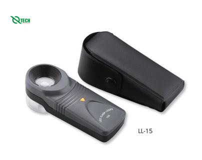 Kính lúp 15X bỏ túi có đèn Niigata Seiki LL-15
