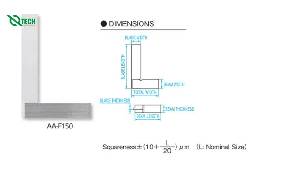 Eke vuông chuẩn dài kiểu đế dày Niigata Seiki AA-F250