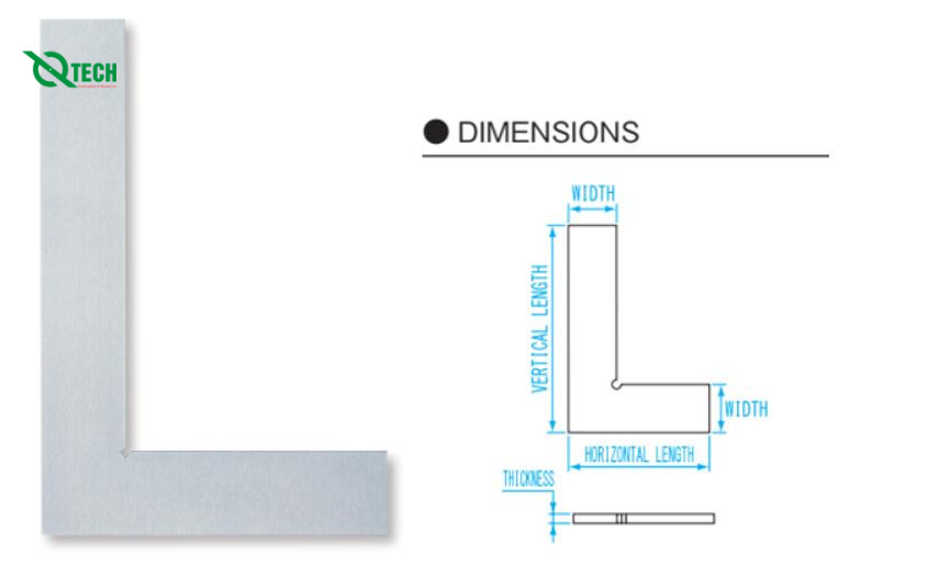 Eke vuông chuẩn dài Niigata Seiki DD-F125 (125x80mm)