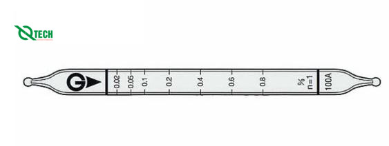 Ống phát hiện nhanh khí hóa lỏng LPG Gastec 100A (0.02 ~ 0.8%)