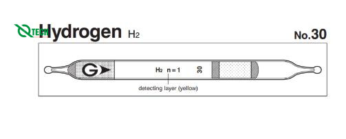 Ống phát hiện nhanh khí Hydrogen H2 Gastec 30 (0.5~2%)
