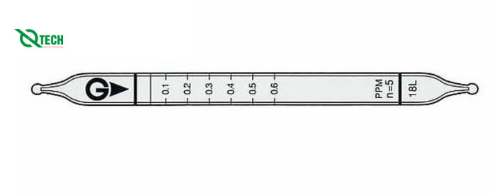 Ống phát hiện nhanh khí Ozone O3 Gastec 18L