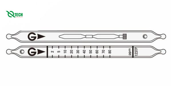 Ống phát hiện nhanh khí hoặc hơi Xylene C6H4(CH3)2 Gastec 123TP (2 - 80 ppm)
