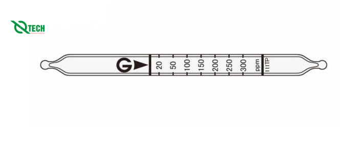 Ống phát hiện nhanh khí hoặc hơi Methanol CH3OH Gastec 111TP (20 - 300 ppm)