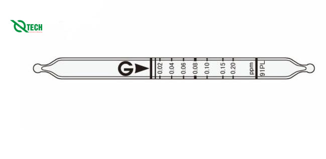 Ống phát hiện nhanh khí hoặc hơi Formaldehyde HCHO Gastec 91PL (0.01-0.80 ppm)